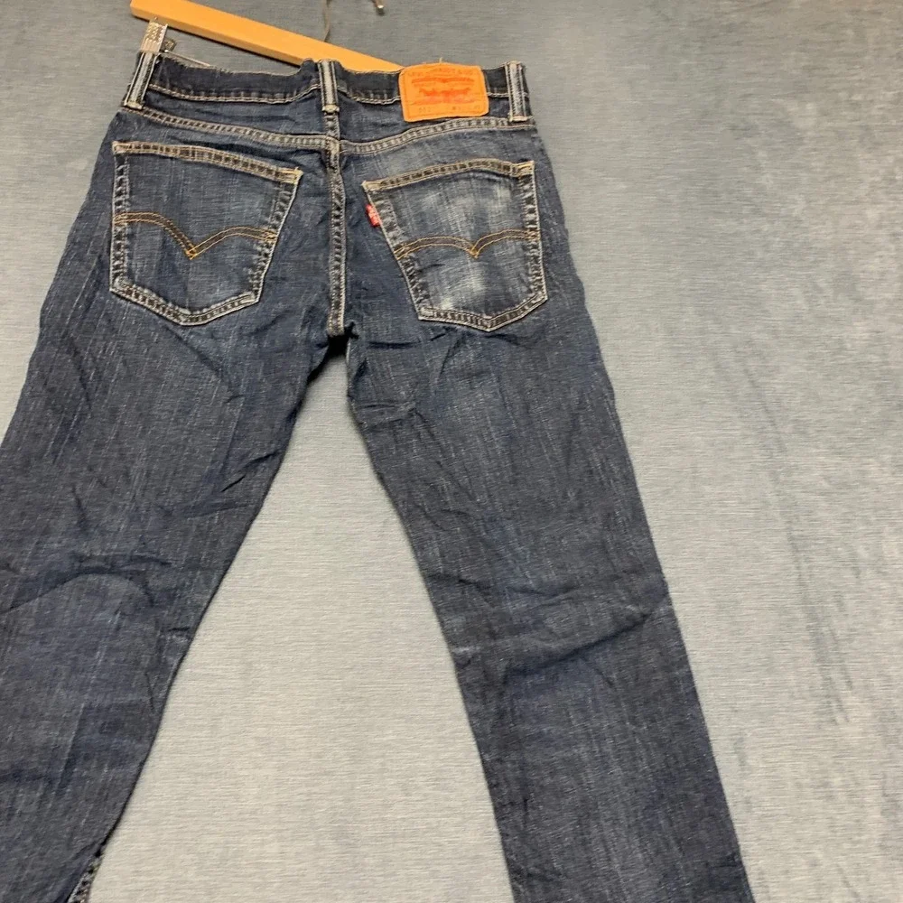Levi's 511 Jeans Men's 31x32 Blue Denim Stretch Red Tab Streetwear Straight Leg